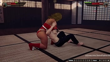Candy vs gigi nf3d mixed kinky combat