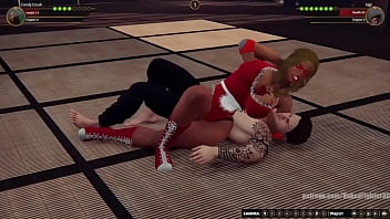 Candy vs gigi nf3d mixed kinky combat
