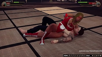 Candy vs gigi nf3d mixed kinky combat
