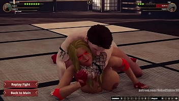 Candy vs gigi nf3d mixed kinky combat