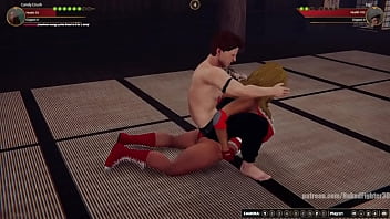 Candy vs gigi nf3d mixed kinky combat