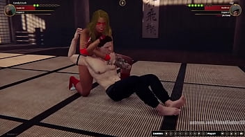 Candy vs gigi nf3d mixed kinky combat