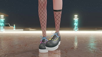 Vtuber strips & dances to kpop mmd