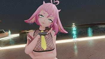 Vtuber strips & dances to kpop mmd