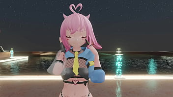 Vtuber strips & dances to kpop mmd