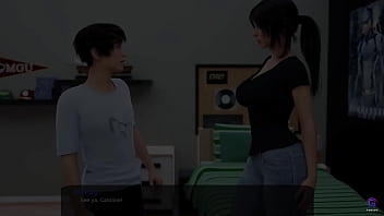 Big stepsister caught me peeping & helped me to cum 3d hentai animated porn milfy city