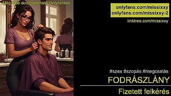 Szex a fodrászlánnyal asmr