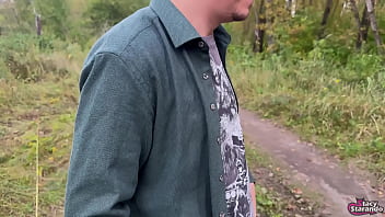 Social experiment random guy licks my pussy outdoors