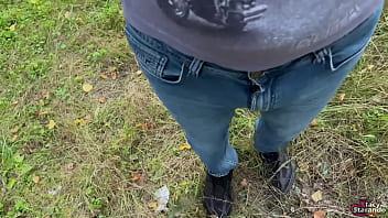 Social experiment random guy licks my pussy outdoors