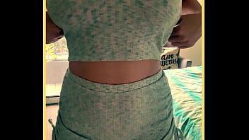 Milf wears her pyjamas and shows her perfect tits