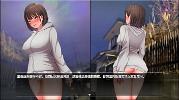 夜行5 在電線桿前露出下體因此而興奮