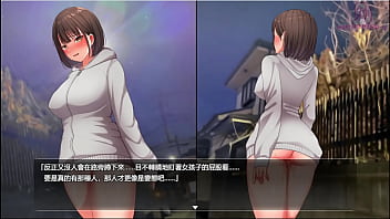 夜行5 在電線桿前露出下體因此而興奮