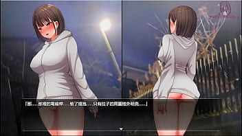 夜行5 在電線桿前露出下體因此而興奮