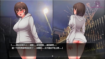 夜行5 在電線桿前露出下體因此而興奮