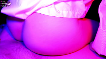 Quickie fuck in neon lights