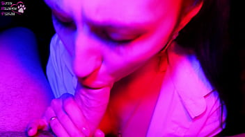 Quickie fuck in neon lights