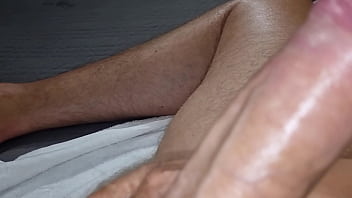 Amazing italian creampie my step brother jerks off and cums with a fantastic big dick