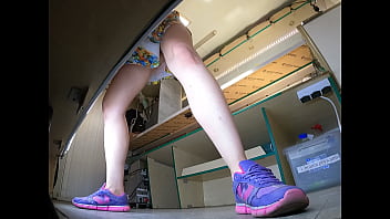 Super hot girl secretly recorded at wor