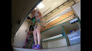 Super hot girl secretly recorded at wor