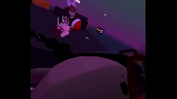 Slut masturbating on rec room