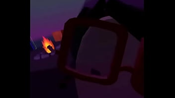 Slut masturbating on rec room