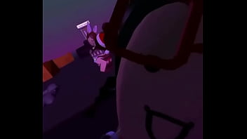 Slut masturbating on rec room