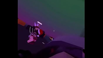 Slut masturbating on rec room