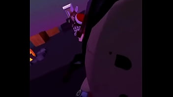 Slut masturbating on rec room