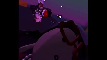 Slut masturbating on rec room