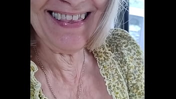 Bj and hand job in car