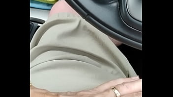 Bj and hand job in car