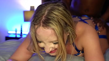 Chloe’s pussy ravaged by shadow and slick in dp pounding