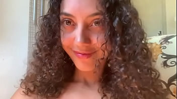 I touch my pussy in the window for the neighbor nati camargo