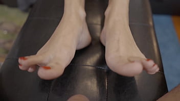 Your feet are simply beautiful and when i have sperm on them even more so