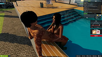 Nova amiguinha levou pau na bucetinha