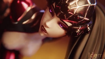 Widowmaker toma una corrida de semen en el ano
