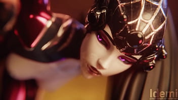 Widowmaker toma una corrida de semen en el ano