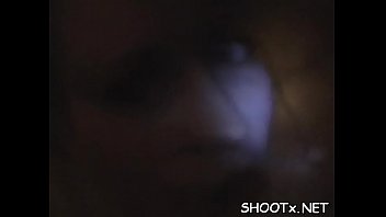 Overwhelming barely legal brunette tanya does a perfect blowjob