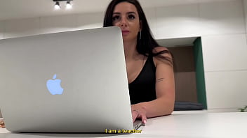 Hard sex and blowjob with almendra gala