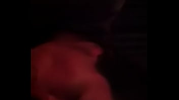 Sucking my hard cock and loves it