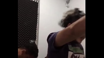 Fritando no estúdio