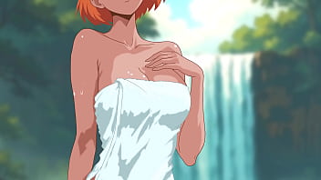 Misty sucks and fucks ash’s huge cock outdoors pokemon hentai animation