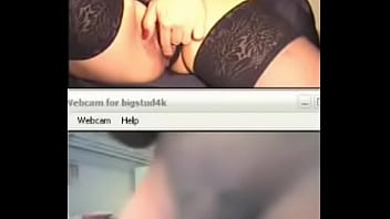 Tesão com negrão em webcam