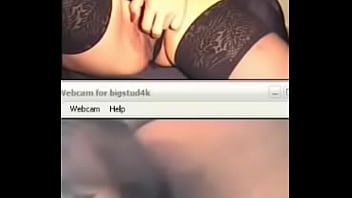 Tesão com negrão em webcam