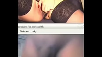 Tesão com negrão em webcam