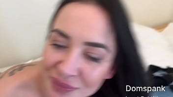 Cute european girl sucks my dick like crazy for casting