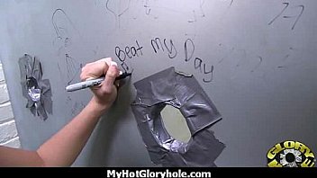 Hottie Sucks And Fucks Black Cock For Cusmhot At Gloryhole 10 thumbnail
