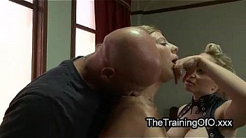 Hairy Pussy Blonde Gangbanged In Suspension thumbnail