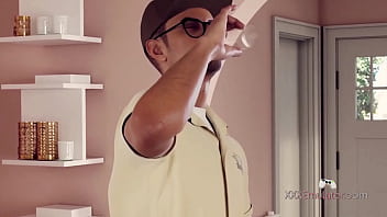 Next day package came with massive anal surprise 3d animation