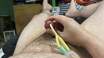 Yanking On My Dick With A Foley In It thumbnail